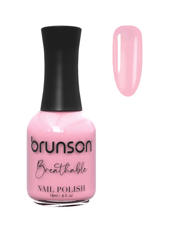 brunson Breathable Nail Polish Halal nail polish Wudu friendly Quick-Dry Vegan long lasting but easy peel off   18ml BH172