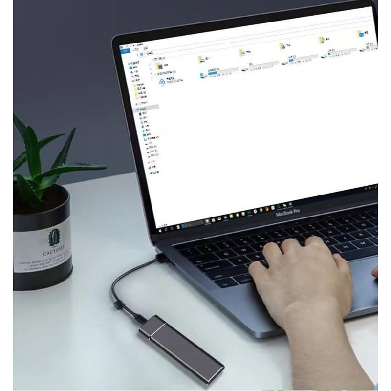 External Hard Drive Type C USB 2.0 Portable 1TB 2TB Hard Drive External HDD Compatible for Laptop and PC 2TB-LN2 - Image 3