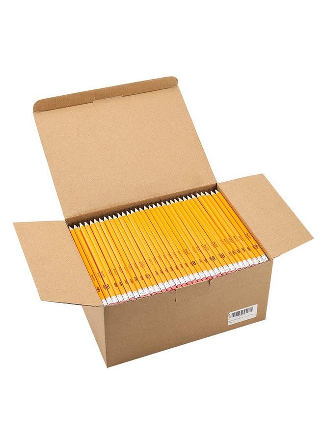 Madisi Wood-Cased #2 Hb Pencils, Yellow, Pre-Sharpened, Bulk Pack, 576 Pencils In Box - Image 1