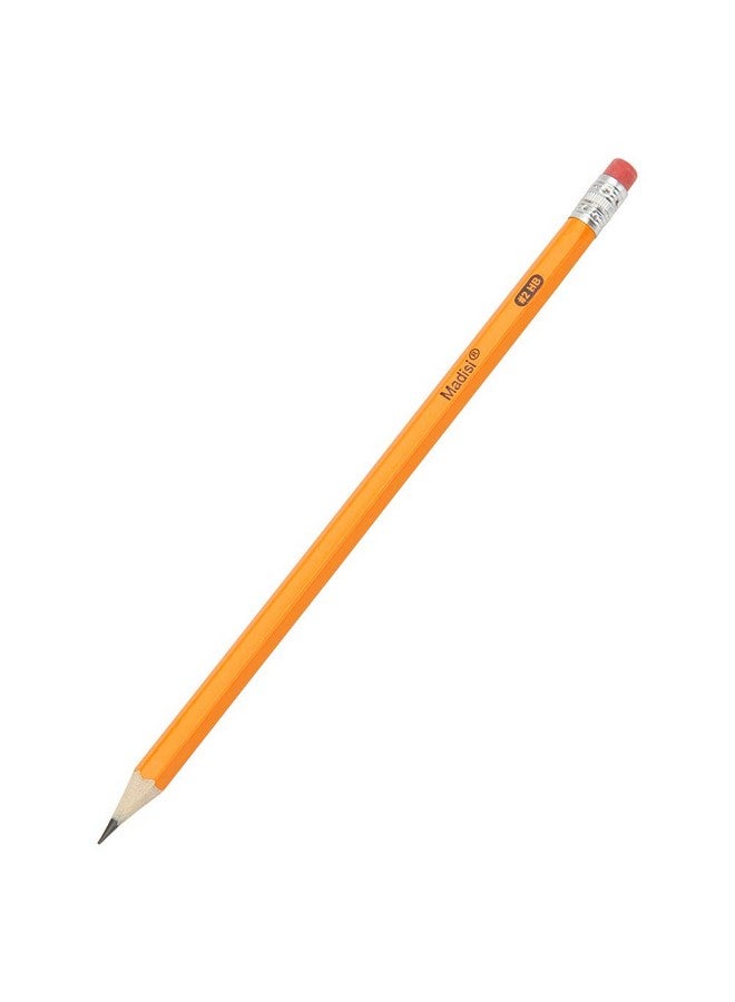 Madisi Wood-Cased #2 Hb Pencils, Yellow, Pre-Sharpened, Bulk Pack, 576 Pencils In Box - Image 3