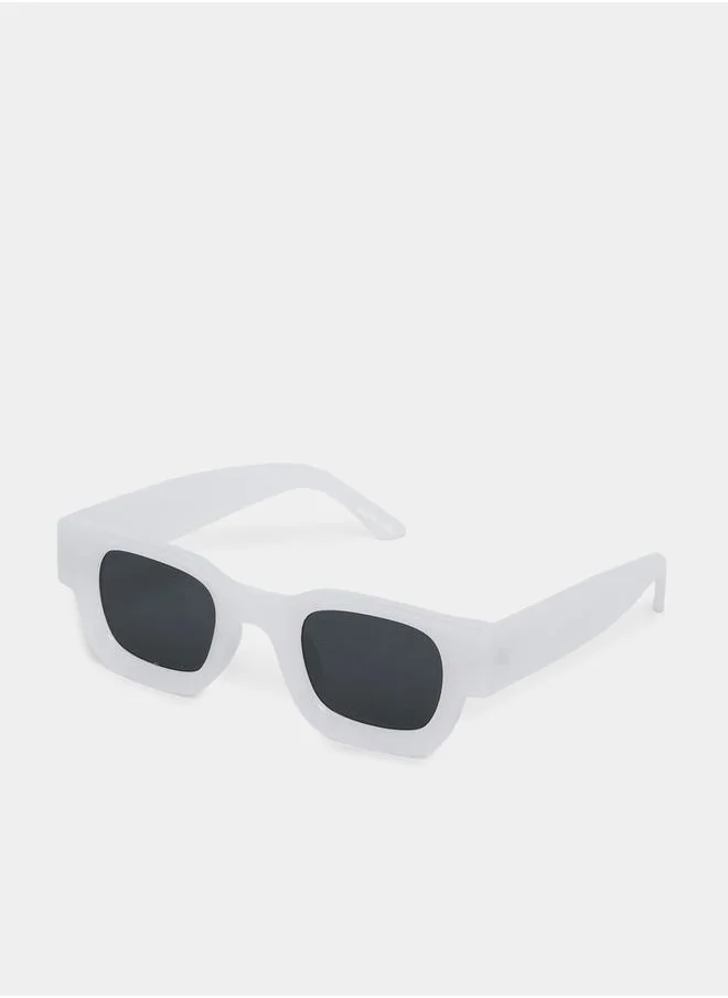 Styli Full Rim Square Frame Sunglasses