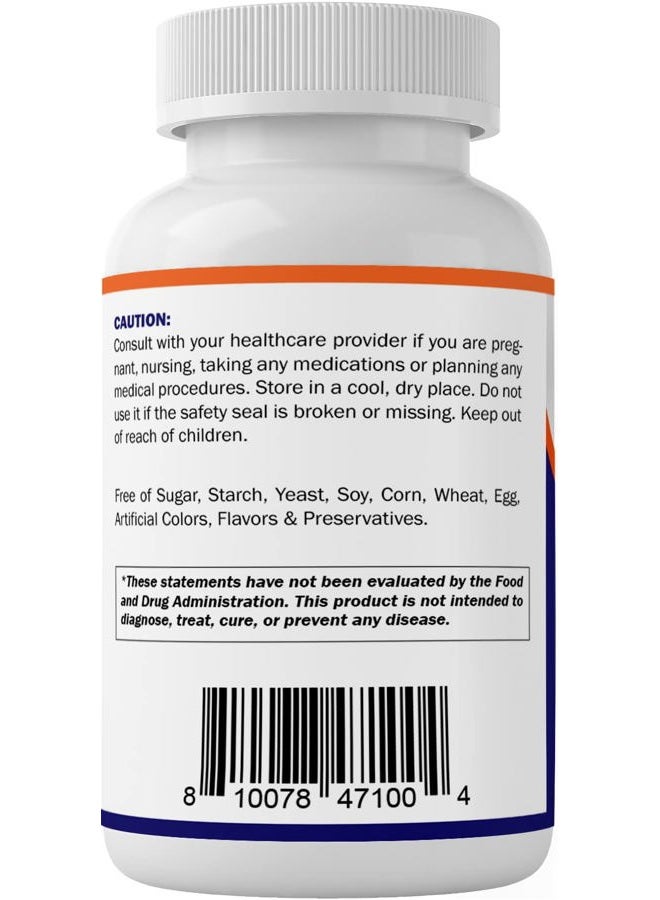 Vitamatic High Potency Biotin 20000 mcg (20mg) with Keratin 100mg - 120 Vegetarian Tablets - Biotin Supplements for Healthy Hair Skin & Nails for Adults (120 Count (Pack of 1)) - Image 5