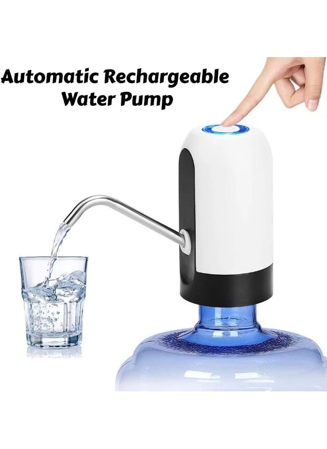 SAQOWARE Saqoware Rechargable Wireless Auto Electric Gallon Bottled Drinking Water Pump Dispenser Switch  - Image 1