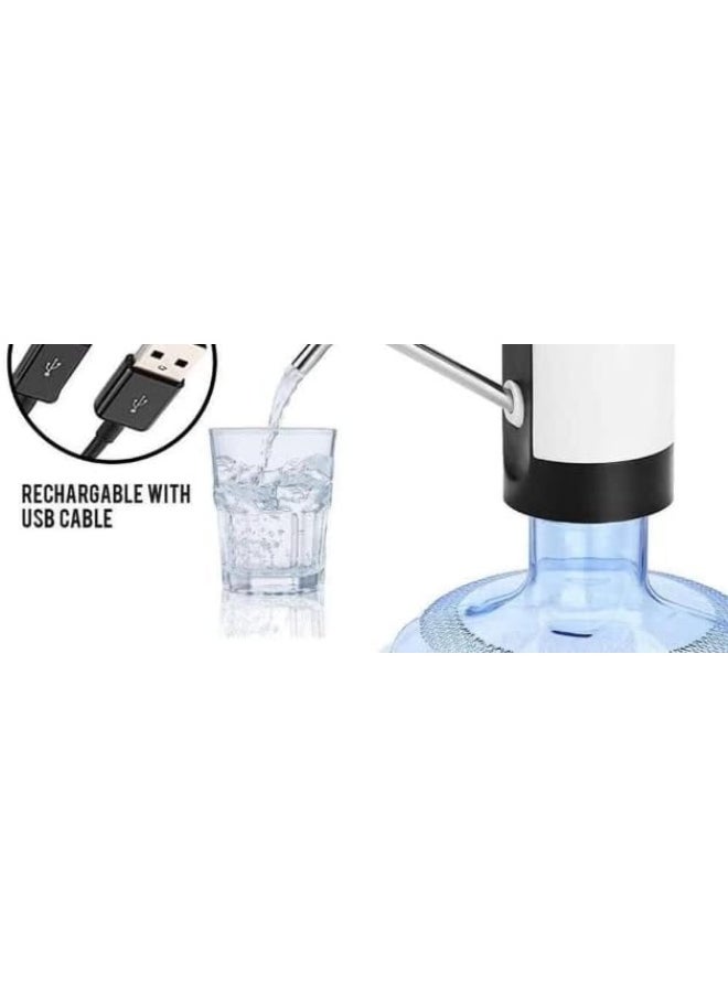 SAQOWARE Saqoware Rechargable Wireless Auto Electric Gallon Bottled Drinking Water Pump Dispenser Switch  - Image 4