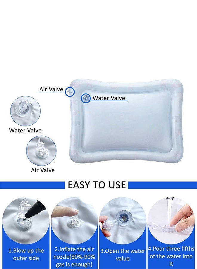 Infant Water Play Mat Safe And Harmless Inflatable Activity Center Spray Water Pad Promoting Baby Motor And Sensory Development  - Image 4