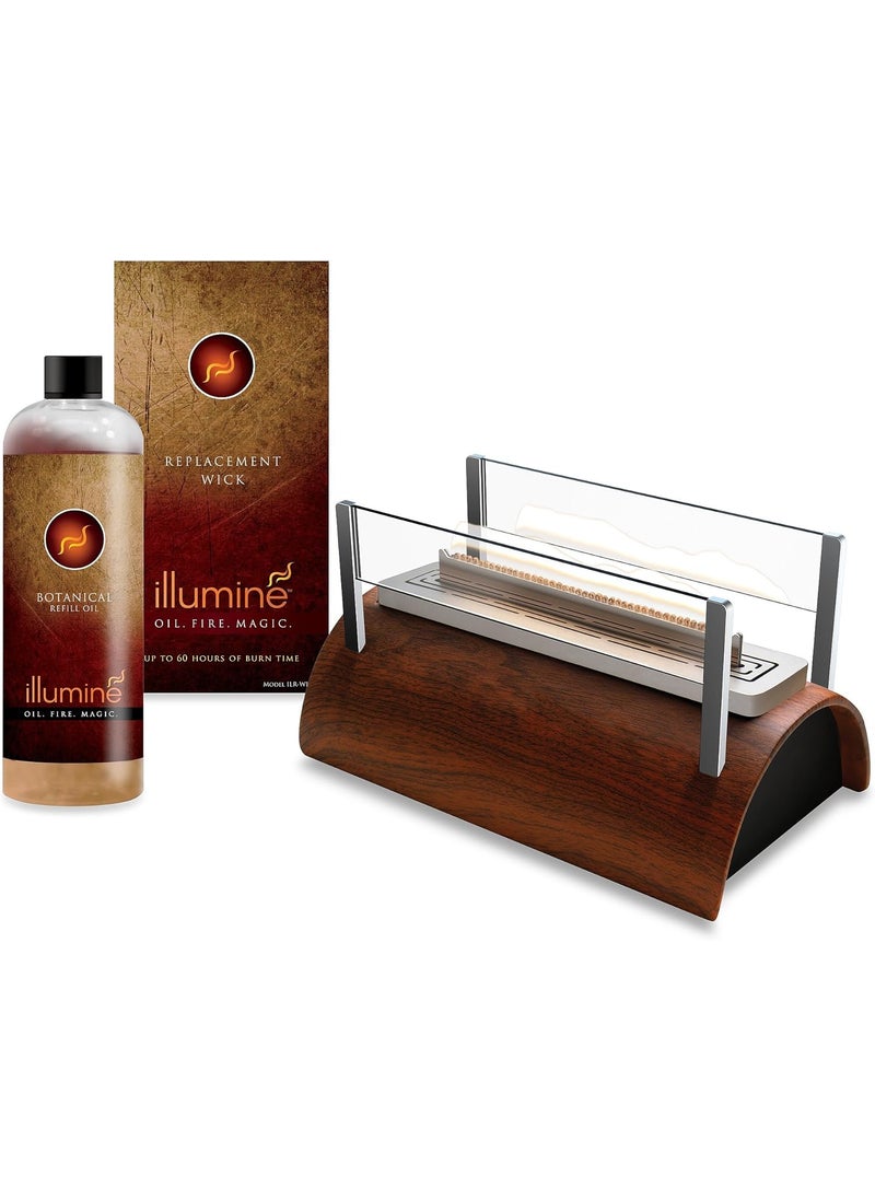 HoMedics Homedics Illumine Aspen Tabletop Fireplace  - Image 1