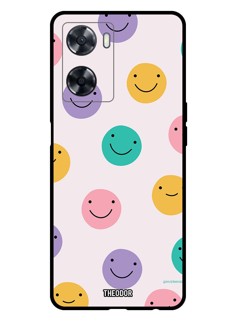 Theodor Protective Case Anti Scratch Shock Proof Bumper Cover For Oppo A57s Small Rhombus - Image 1