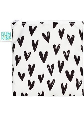 BUMKiNs Large Snack Bag Hearts 