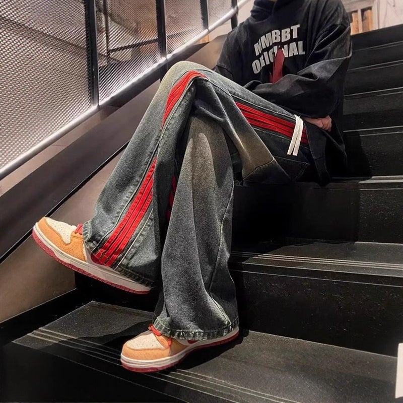 Unisex Casual Daily Denim Jeans - Image 2