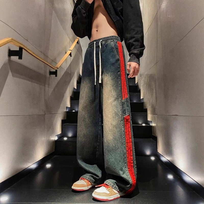 Unisex Casual Daily Denim Jeans - Image 1
