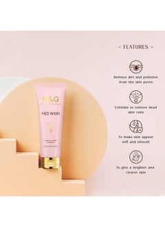 Vasu R&G Face Wash 75 Ml | Cleanses, Exfoliates & Brightens Skin | Remove Dead Skin Cells | Help Reduce Pigmentation & Dullness To Uncover Healthy, Younger & Brighter Skin | Unisex  - Image 2
