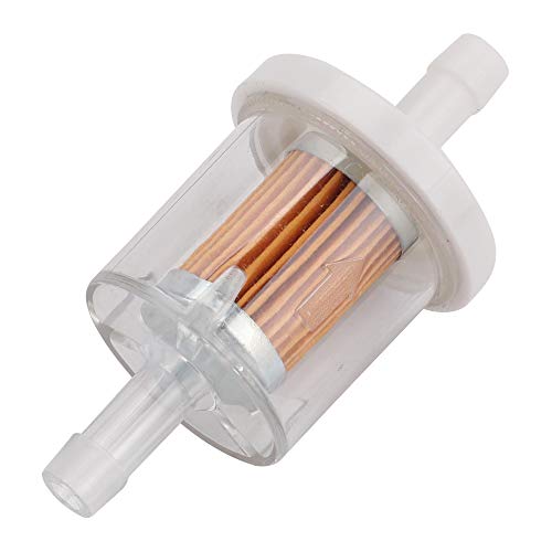 AloneGoer Set of 12, Universal 40 Micron 1/4" Inline Fuel Filter for Kawasaki 49019-0027 49019-7001 FH430V FH451V FH500V Briggs & Stratton 691035 493629 Motorcycle Motor Lawn Mower Tractor Parts - Image 3