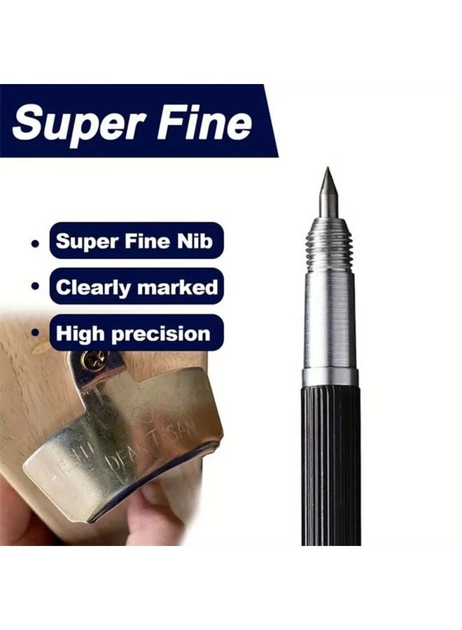 1pc Double Head Engraving Pen Tungsten Carbide Tip Etching Pencil For Metal Glass Wood Carving - Image 4