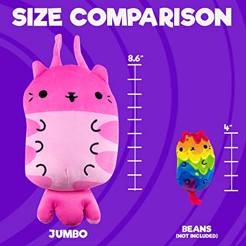 Cats vs Pickles Jumbo Gumbo 8 Super Soft and Squishy BeanFilled Weighted Stuffed Animals Great for Kids Boys Girls Collect as Desk Pets Fidget Toys or Sensory Toys V1067 - Image 5