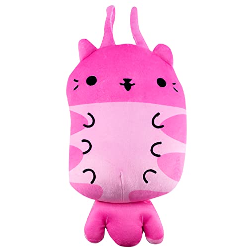 Cats vs Pickles Jumbo Gumbo 8 Super Soft and Squishy BeanFilled Weighted Stuffed Animals Great for Kids Boys Girls Collect as Desk Pets Fidget Toys or Sensory Toys V1067 - Image 1