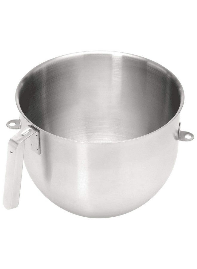 KitchenAid KitchenAid KSMC8QBOWL 8-Quart Mixing Bowl with J Hook Handle, Stainless Steel, NSF, 8quarts  - Image 1