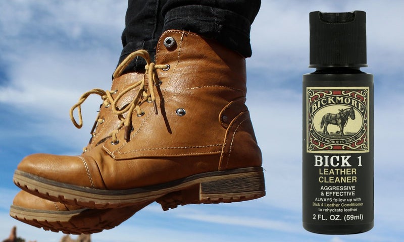 Bickmore Bick 1 Leather Cleaner 2 oz - Clean Dirt, Oil, Sweat, Salt, and Water Stains from all Colored, White, and Black Leather - Image 5