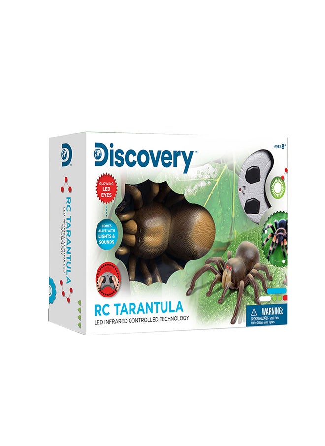 Discovery Remote Control Tarantula Spider Toy, STEM Animal RC Pet for 6+ Years  - Image 1