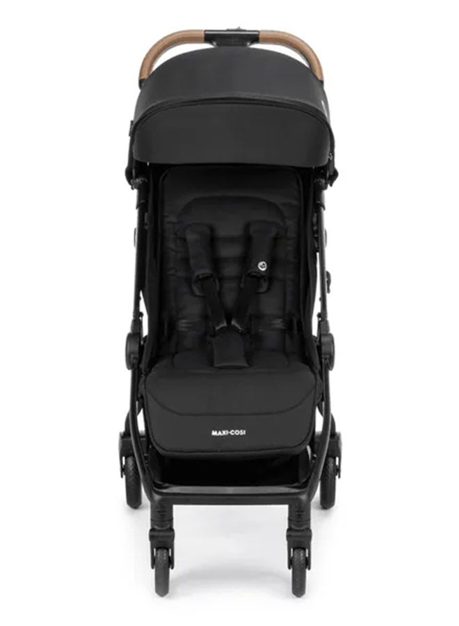 Maxi-Cosi EVA 3 Auto Fold Essential Stroller - Black Champagne - Image 4
