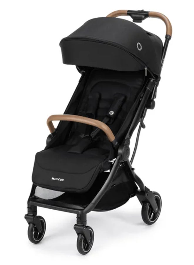 Maxi-Cosi EVA 3 Auto Fold Essential Stroller - Black Champagne - Image 3