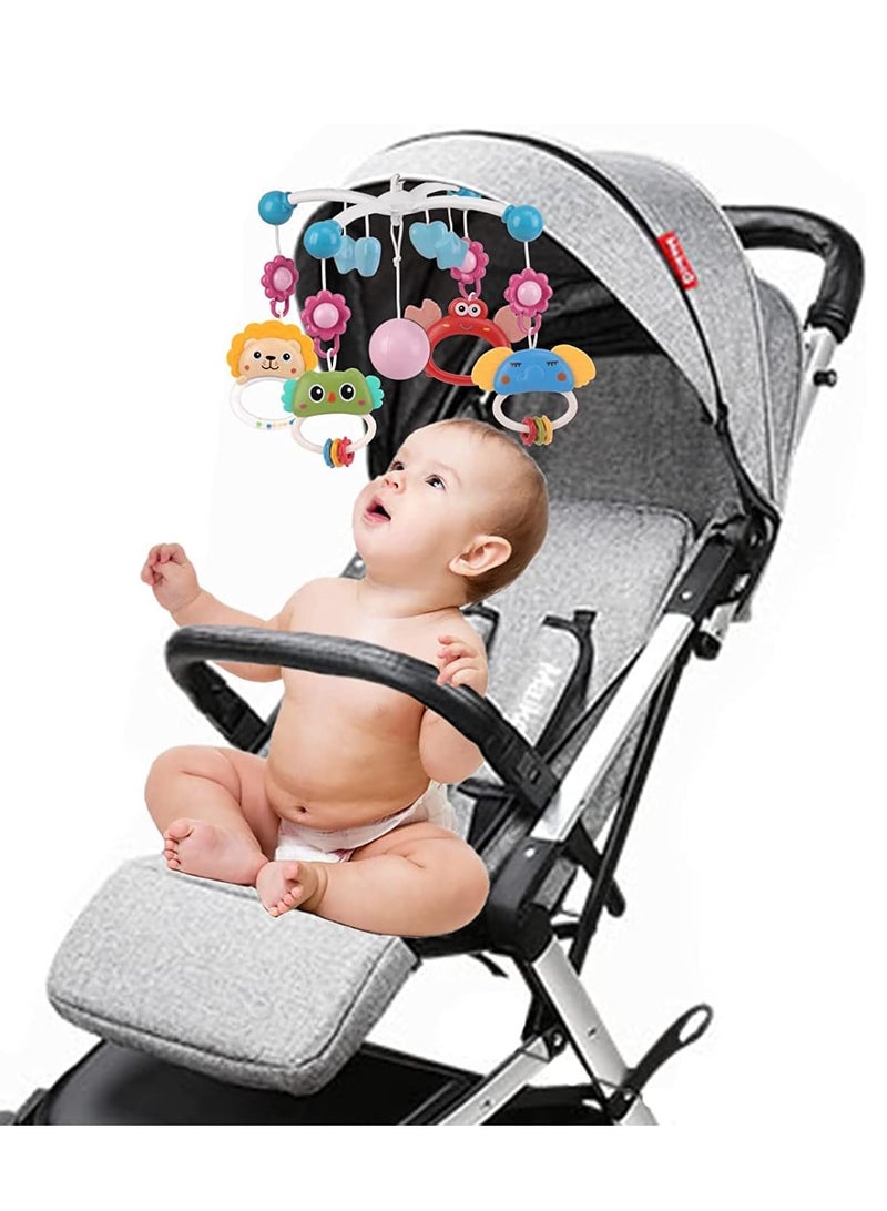 Joyelink Baby Crib Mobile for Crib with Music and Lights, Remote,Moon and Star Projection, Baby Crib Toys for Boys Girls - Image 2