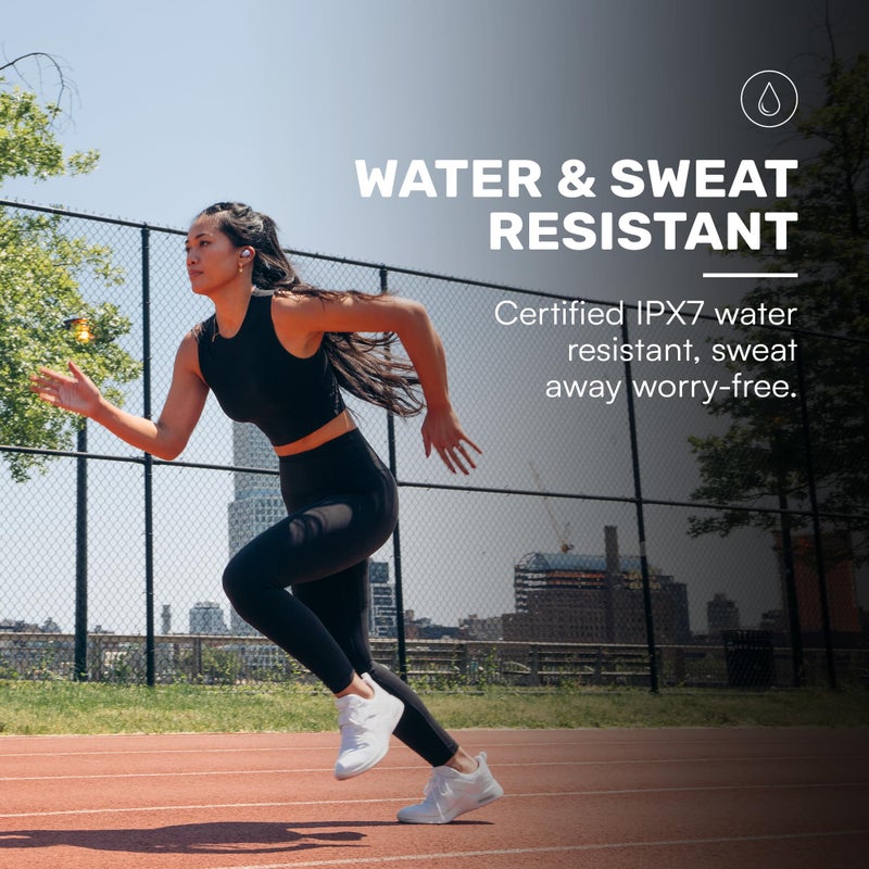 Raycon Fitness Bluetooth Wireless Earbuds + Microphone with Active Noise Canceling, Sweat & Water-Resistant Earphones, Running Headphones, Ear Buds Wireless Bluetooth 56 Hours Playtime (Blue) - Image 4