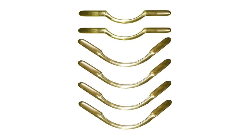 Snooker & Pool Table Corner Pocket Brass Set in Gold