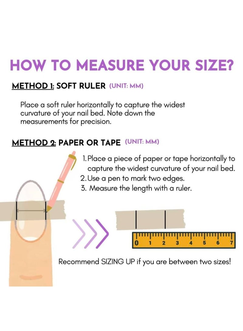  فيري الأظافر أظافر مصنوعة يدويًا بالضغط على الأظافر - أظافر مصنوعة يدويًا - أظافر كستنائية اللون كستنائي اللون مع حلي على شكل نجمة متقاطعة - تصميم أنيق مستوحى من الملكة الحمراء - قابلة لإعادة الاستخدام مع طقم تطبيق مجاني - Image 5