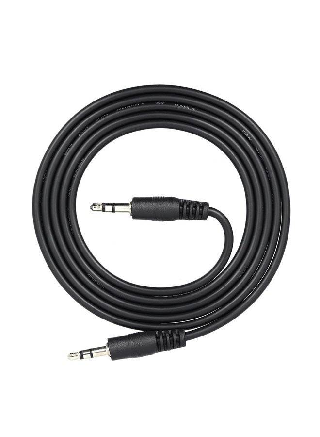 5-Piece AUX Cable 5meter Black  - Image 2