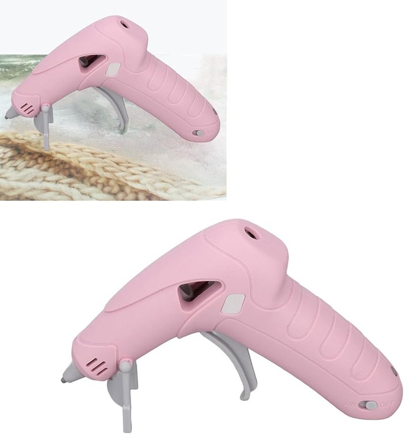 Rechargeable Cordless Glue Gun Anti Scald 30 Glue Sticks For Crafts Home Repairs - Image 4