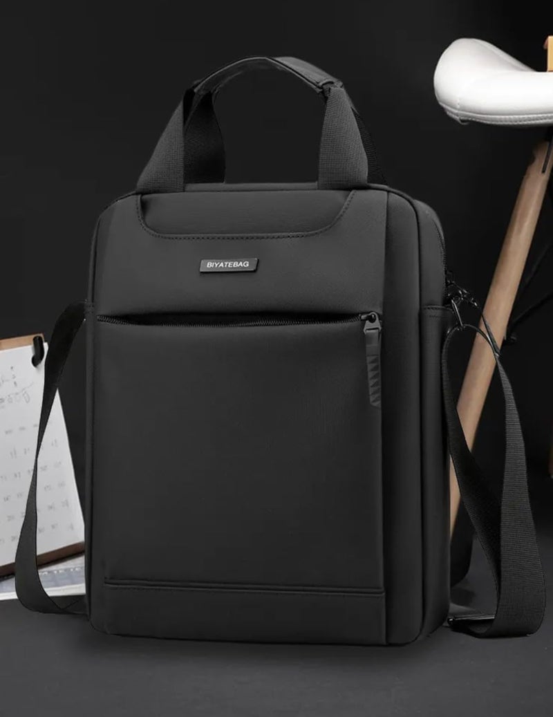 SAMRUKZONE SRZ Business Commuter Shoulder Bag Office Bag, Waterproof Sling Bag, Korean Messenger Bag - Image 4