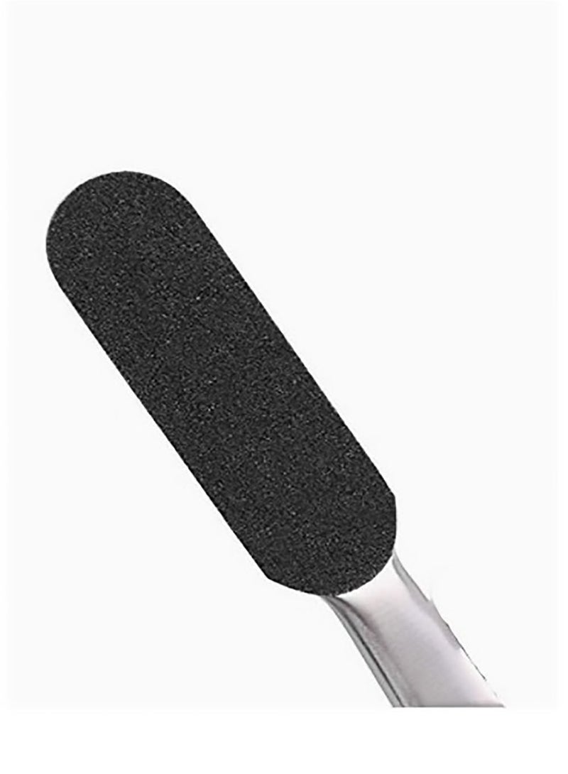 Stainless Steel Foot Rasp Kit with Double Side Foot File and 10 Pieces Sandpaper - Image 3