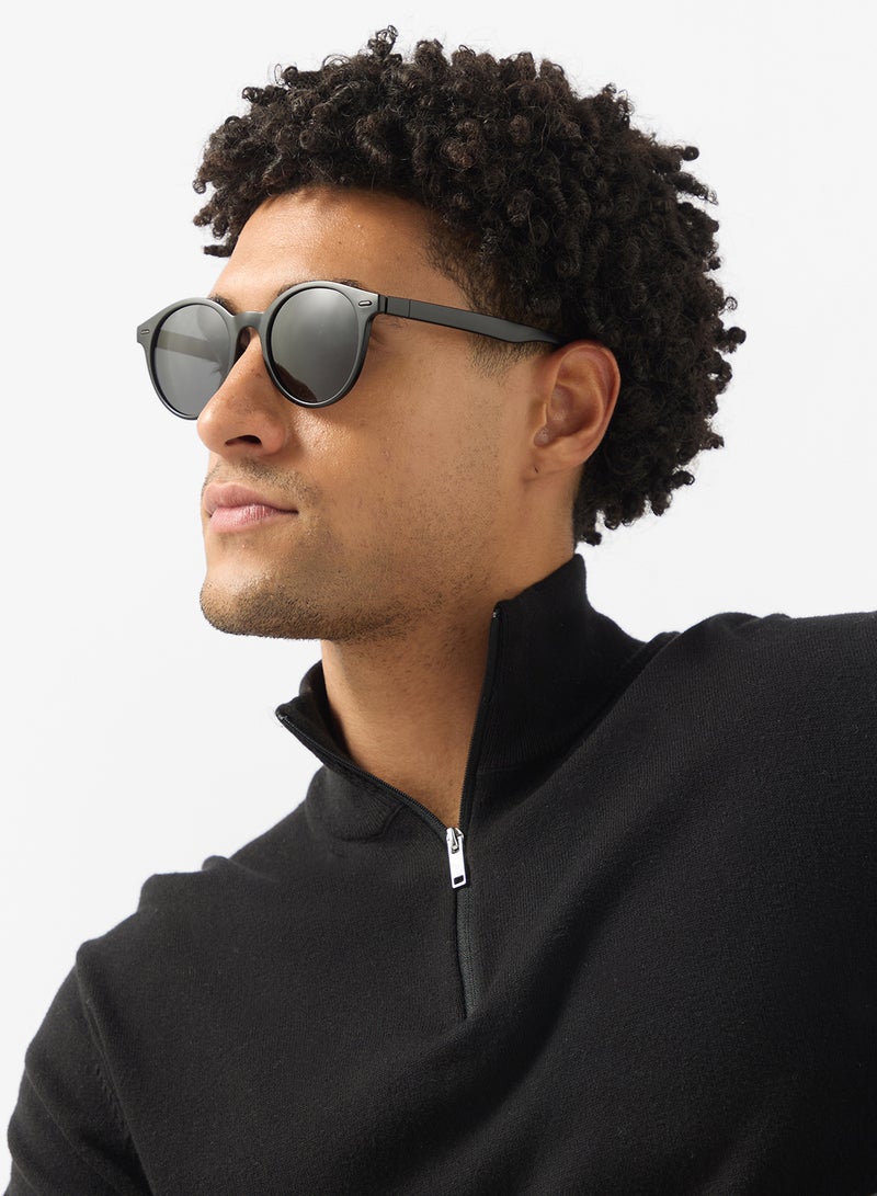 Polarized Round Sunglasses