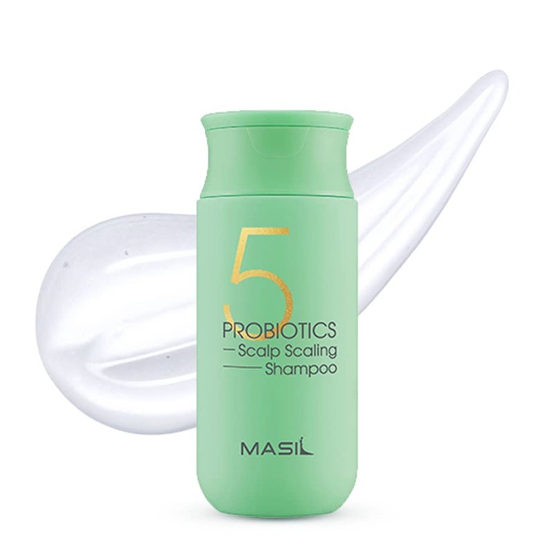 Masil Shampoo for Damaged Hair & Loss, Weakened Scalp Scaling, CMC Shampoo for Bouncy Hair, Travel Size, 5.1 Fl Oz - Image 1