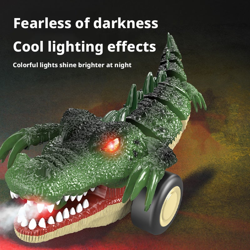 2.4G Remote Control Crocodile Robot Toy with Spray Function - Image 4