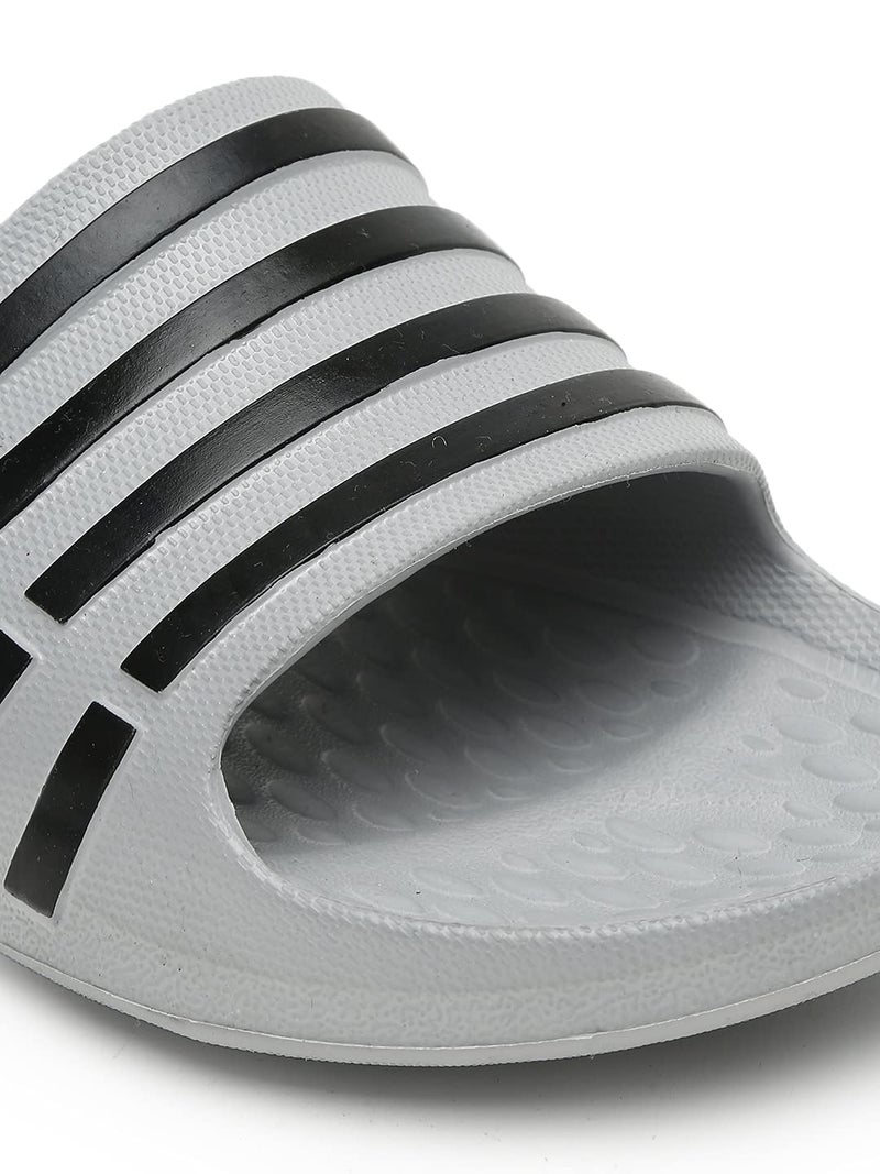 ADDA Men's Tm-next Gen Grey, Grey Ethylene Vinyl Acetate Slide - 9 - Image 5