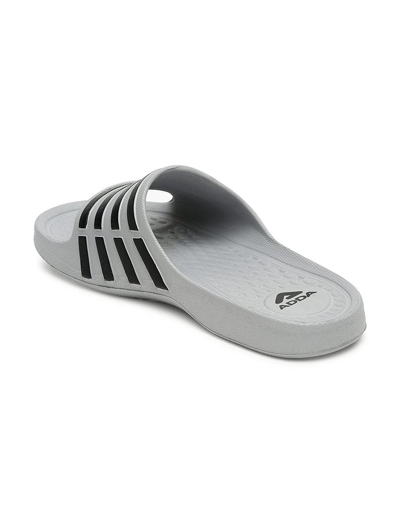 ADDA Men's Tm-next Gen Grey, Grey Ethylene Vinyl Acetate Slide - 9 - Image 4