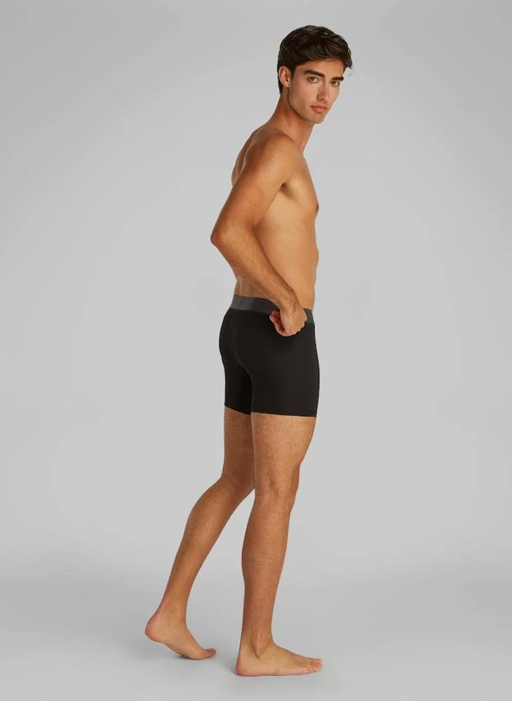 كالفن كلاين Brushed Micro Stripe Boxer Brief - 3 Pack