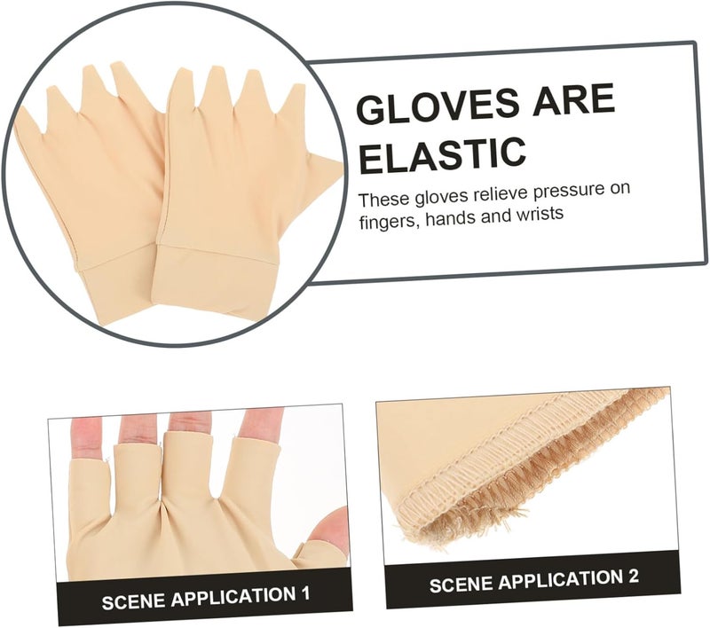 Practical build ERINGOGO Arthritis Gloves 1 Pair Half-finger Compression Gloves Breathable Non-slip Nylon Hand Protectors for Swelling Relief and Joint Support Adults Pre-stock well-packed goods Fast warehouse picking Stable base Systematic nationwide ship Desert area eligible deliver Dense material N/S/C nationwide deliver Public demand affordable quality Daily life matching design Multi-budget available picks Home & light industrial compatible Dust tight seal Closed & open space compatible Rack friendly Multiple sizes Locally packed stock Budget friendly premium quality Condition adaptive build Reliable daily use design Multi-use detailed build Field test upgraded craftsmanship Market multi-use trusted quality All climate suitability Multi-demand satisfied design - Image 3
