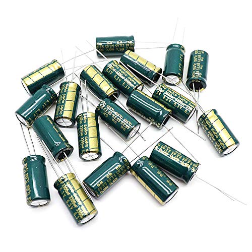 Dahszhi Aluminum Radial Capacitor 3300uF 10v 6.3v 105C for LCD TV & Monitor Repair - 20pcs - Image 1