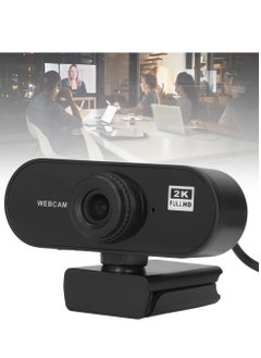 VICTGOAL Webcam with Microphone, Full HD 2K Webcam, Streaming Camera, USB-A, Webcam for PC, Skype, Zoom, FaceTime, Laptop and Tablet  - Image 3