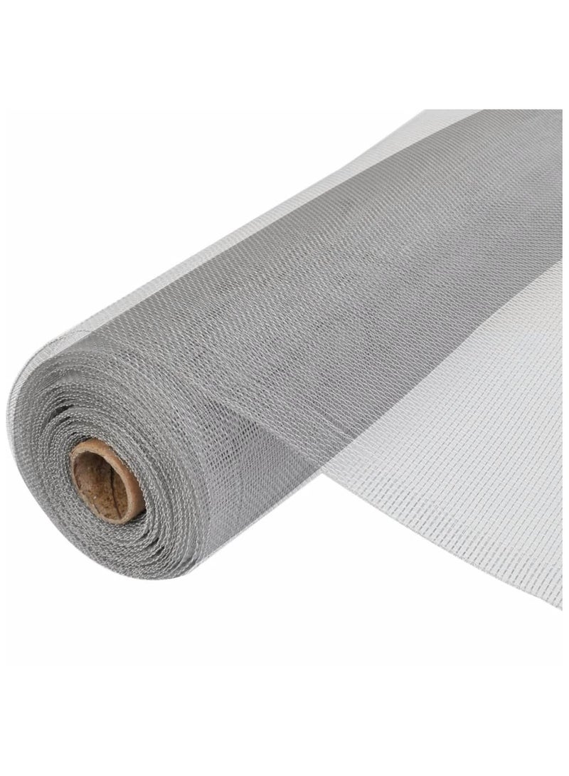 Duravel Aluminium Insect Screen Mesh Fine Mesh Netting, Fly Net for Windows Doors and Patio Screens, Premium Pet Screen (1 METER, 3 Feet) - Image 1