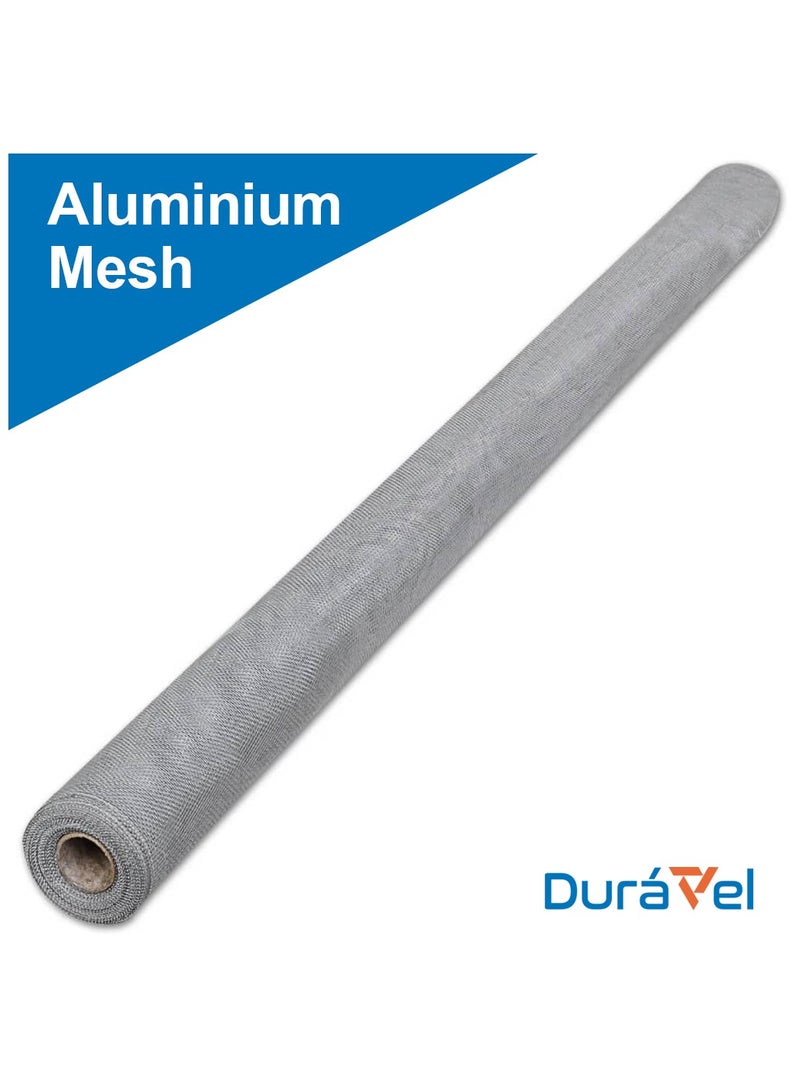 Duravel Aluminium Insect Screen Mesh Fine Mesh Netting, Fly Net for Windows Doors and Patio Screens, Premium Pet Screen (1 METER, 3 Feet) - Image 2
