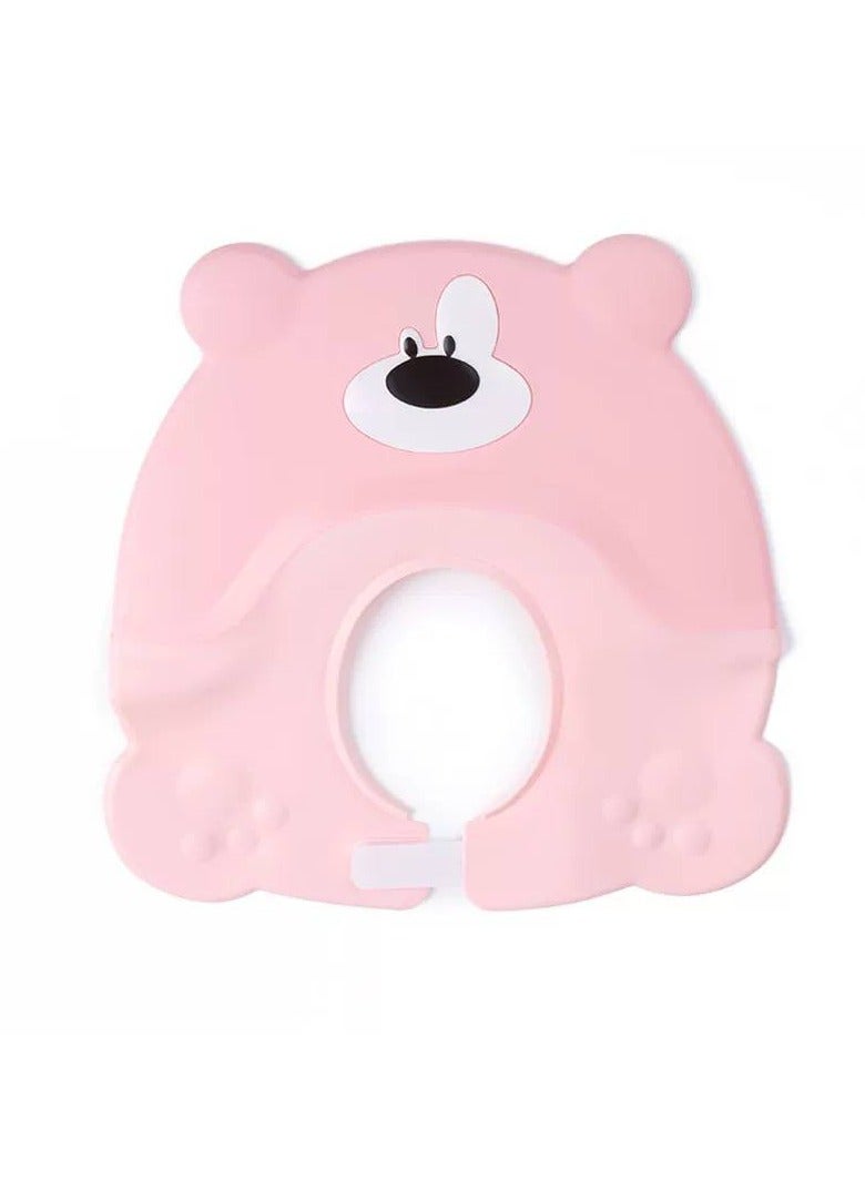 Silicone shower cap to eliminate eye pain during showering. Equipped with a scotch to adjust the size. Random color. - Image 3