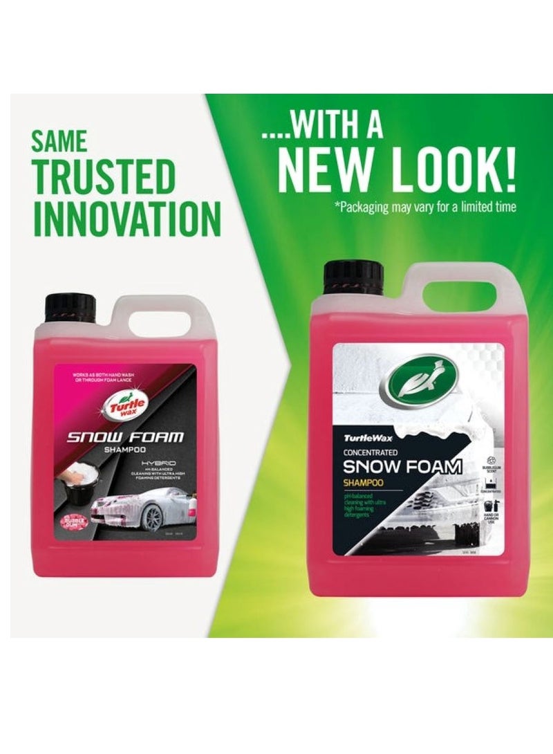 TurtleWax Hybrid Snow Foam Shampoo 2.5 L - Image 3