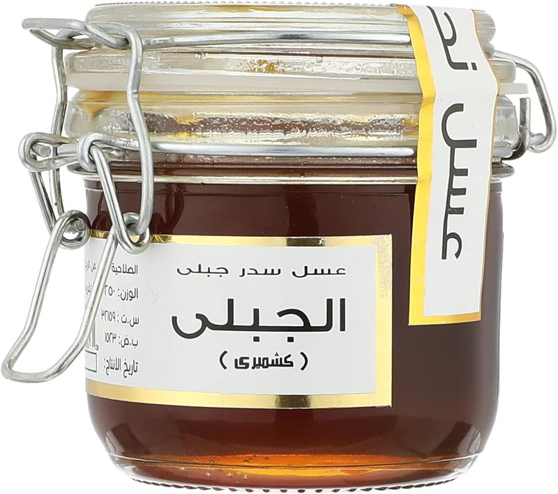 Al-Jabli Authentic Kashmiri Sidr Honey – Rich Flavor & High Quality (Raw, Unpasteurized) – 250 g