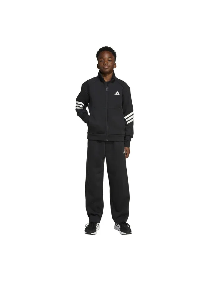 adidas Adidas J Fi 3S Ts Black Tracksuit Suits For Kids