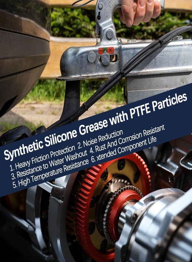 BTAS Electrical Silicone Grease Automotive Marine Food Grade with PTFE to Protect All Electrical Components and Connectors from Corrosion and Rust 1 oz - Image 5
