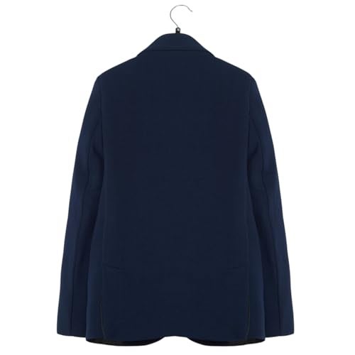CHARCHIT Boys Regular Fit Plain Blazer and T-Shirt Navy - Image 2
