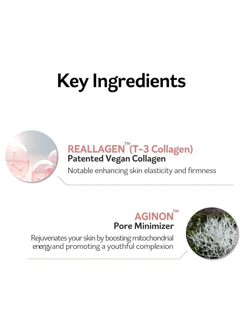 PESTLO PESTLE ROAD PESTLO PESTLE + ROAD Baby Collagen Glow Mask - Korean Face Mask Skincare for Elasticity, Firmness, glow skin, Pore Tightening Infused with Reallagen, Aginon, Volufiline - Image 5